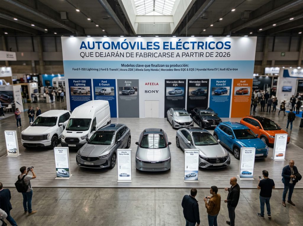 Automóviles eléctricos que dejarán de fabricarse a partir de 2026 y sus razones.